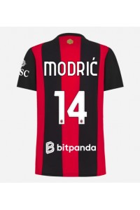 AC Milan Luka Modric #14 Jalkapallovaatteet Naisten Kotipaita 2026-27 Lyhythihainen